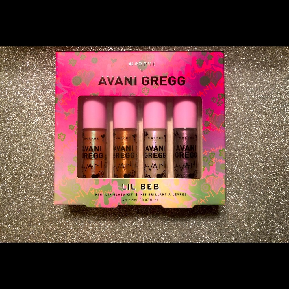 BNIB! MORPHE X Avani Gregg Lil Beb Mini Lip Gloss Kit